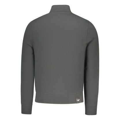 Accademia Militare Black Cotton Men's Sweatshirt