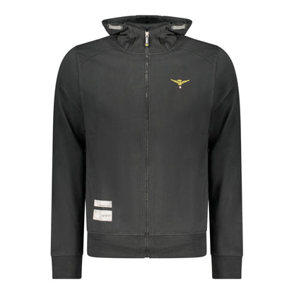 Accademia Militare Black Cotton Men's Sweatshirt
