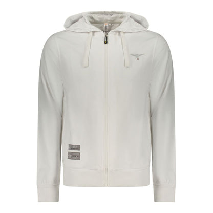 Accademia Militare White Cotton Men's Sweatshirt