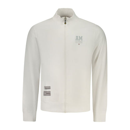 Sweatshirt by Accademia Militare for men in cotton white features a unrivaled silhouette with a refined and unrivaled detailing for a sophisticated look.