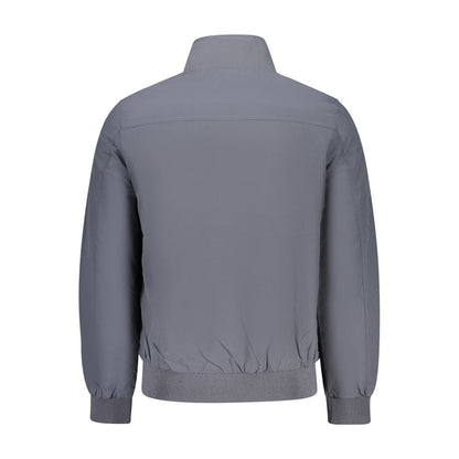 U.S. Grand Blu Polyester Men Jacket
