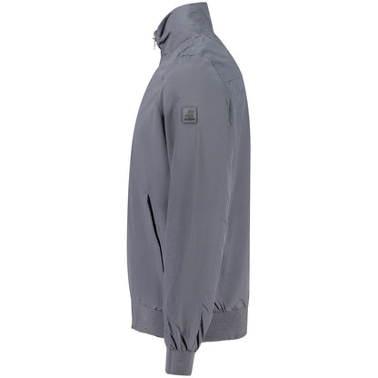 U.S. Grand Blu Polyester Men Jacket
