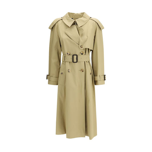 Burberry Beige Cotton Trench Coat