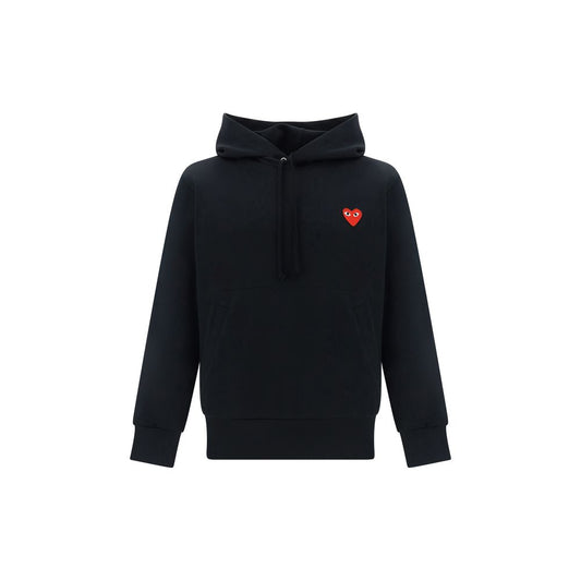 Comme Des Garçons Play Black Polyester Sweatshirt