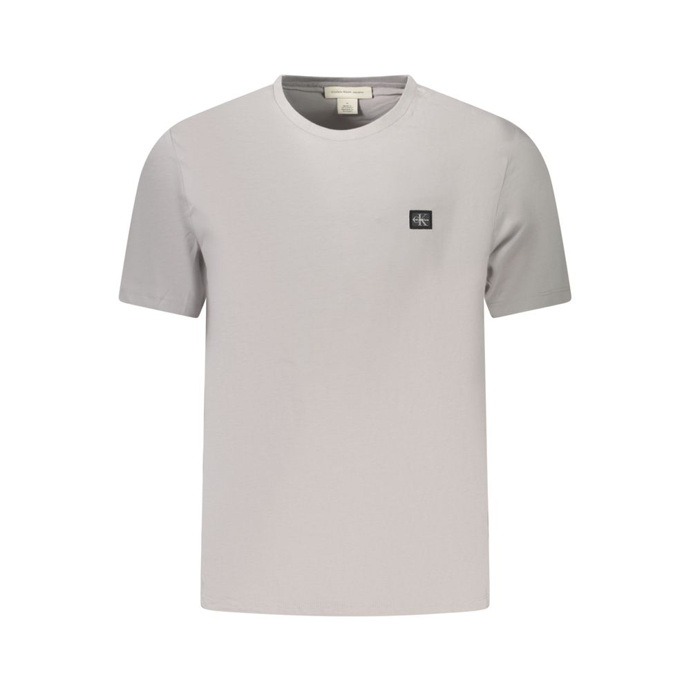 Calvin Klein Gray Cotton T-Shirt