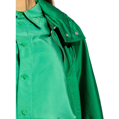 Bottega Veneta Bicolor Cotton Parka