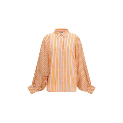 SOSUE Orange Cotton Blouse