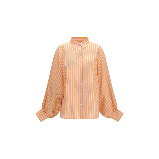 SOSUE Orange Cotton Blouse