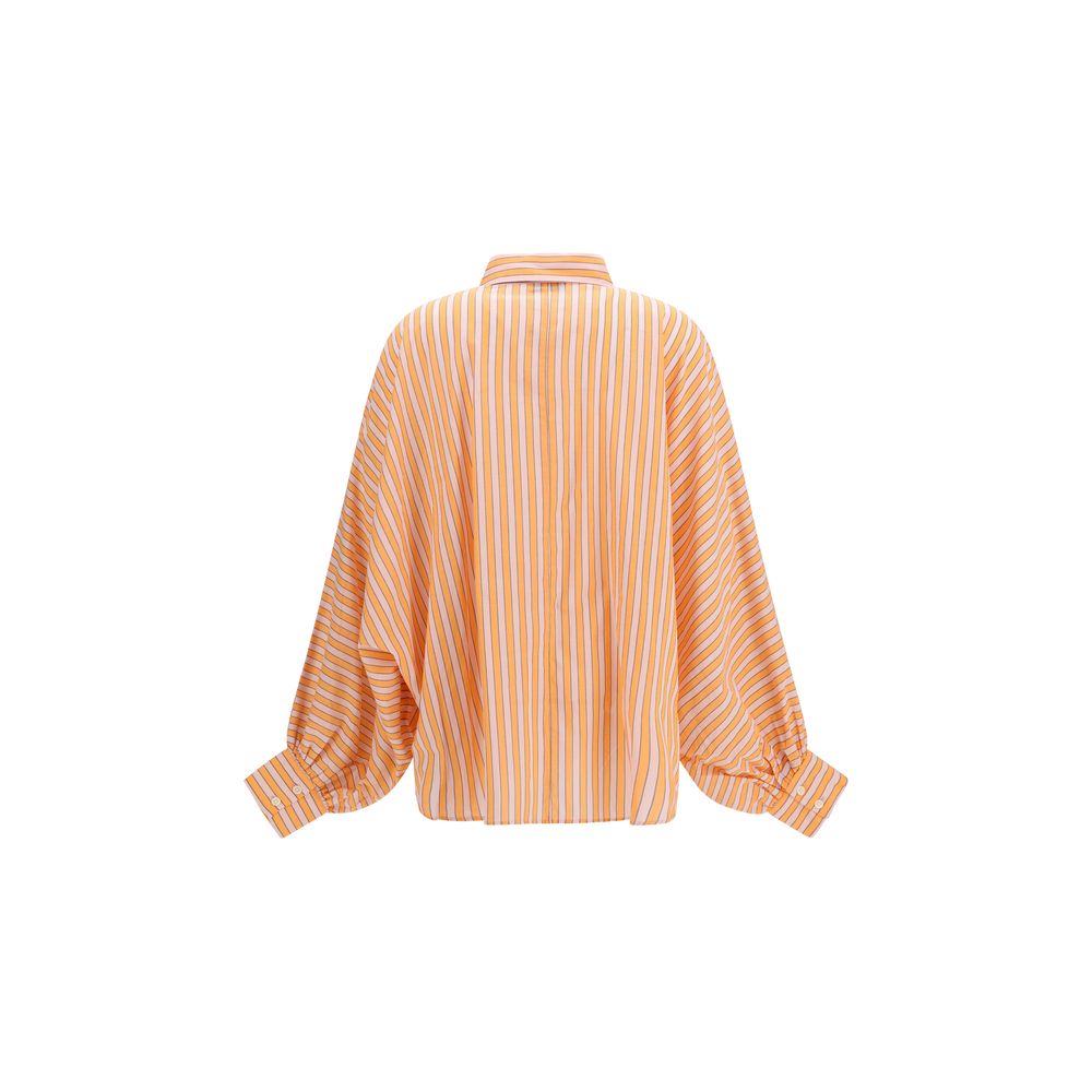 SOSUE Orange Cotton Blouse
