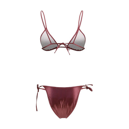 Kristina Ti Bordeaux Polyamide Bikini