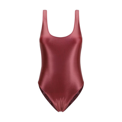Kristina Ti Bordeaux Polyamide One-Piece Swimsuit