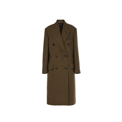 Acne Studios Brown Fibers Coat