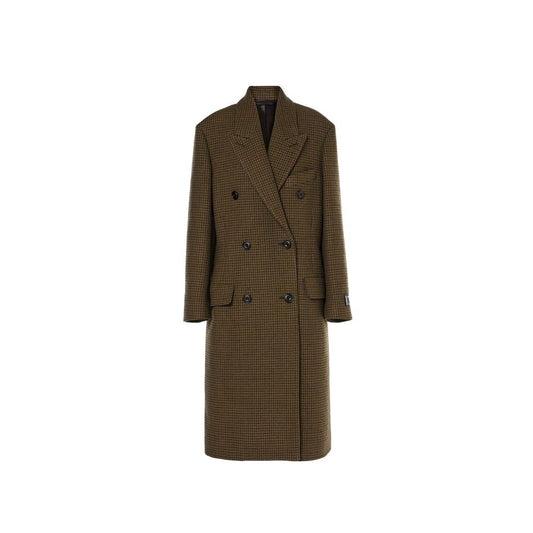 Acne Studios Brown Fibers Coat