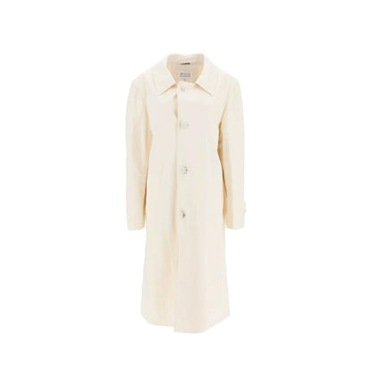 Maison Margiela White Cotton Coat
