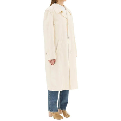 Maison Margiela White Cotton Coat