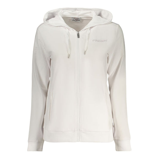 Freddy White Cotton Sweatshirt