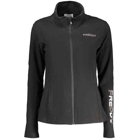 Freddy Black Cotton Sweatshirt