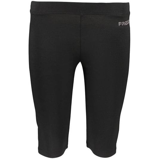 Freddy Black Cotton Shorts