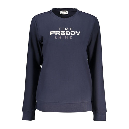 Freddy Blue Cotton Sweatshirt
