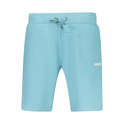 Freddy Blue Cotton Shorts