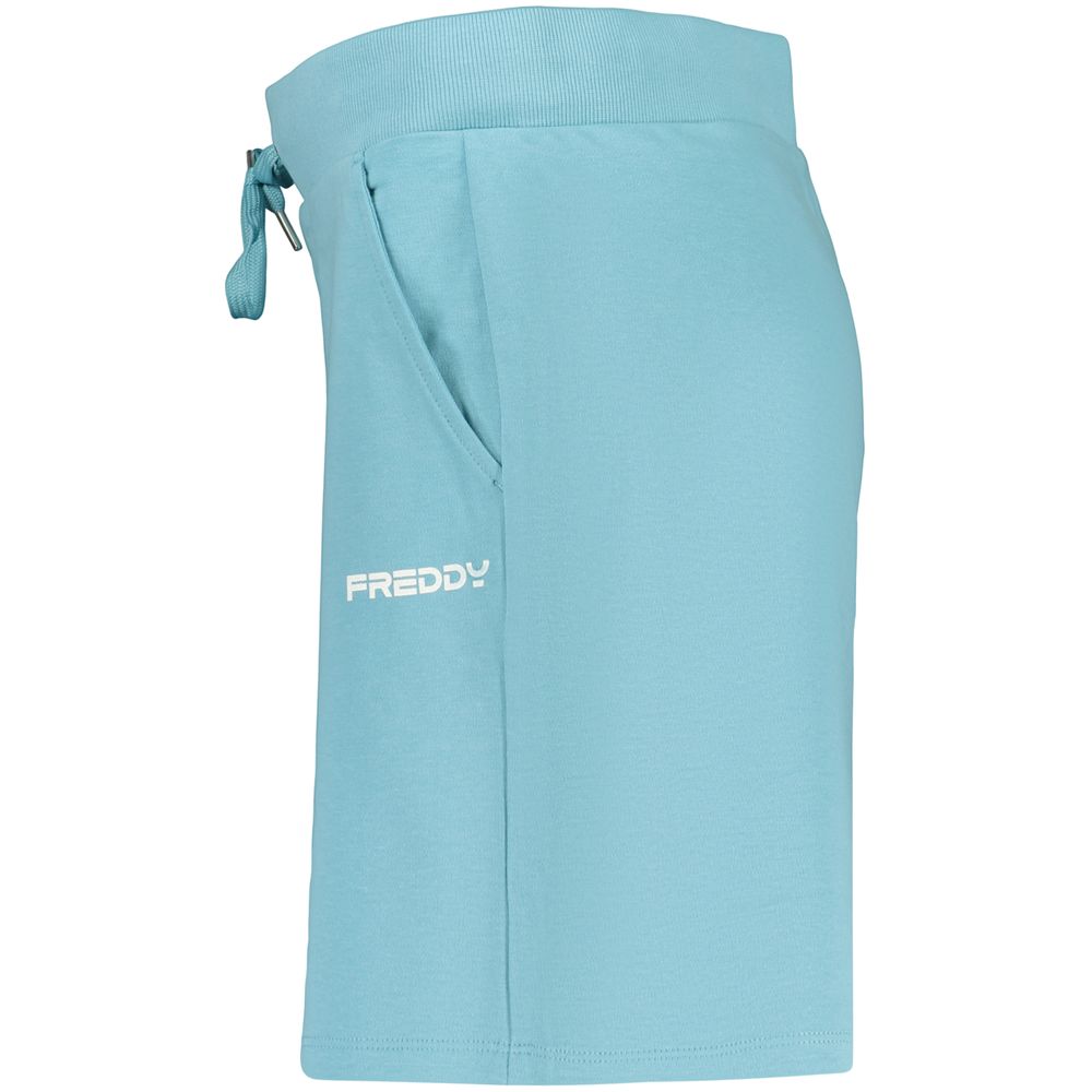 Freddy Blue Cotton Shorts
