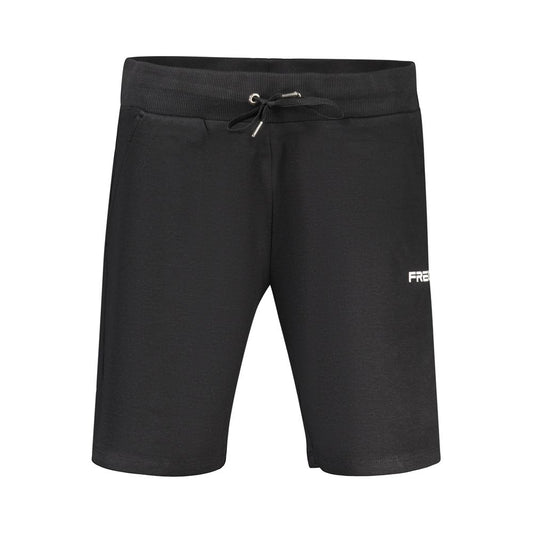 Freddy Black Cotton Shorts