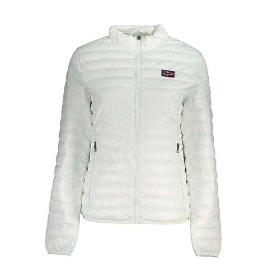 Norway 1963 White Polyamide Full-Length Jacket