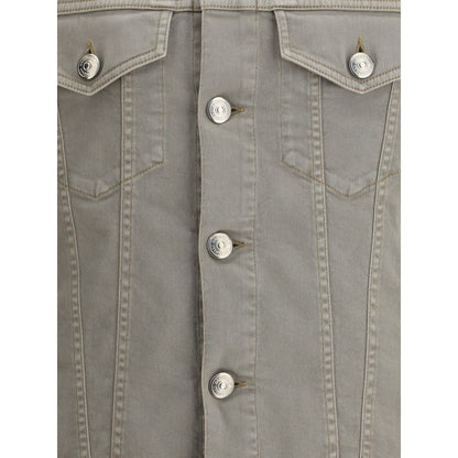 Brunello Cucinelli Bicolor Cotton Denim Jacket