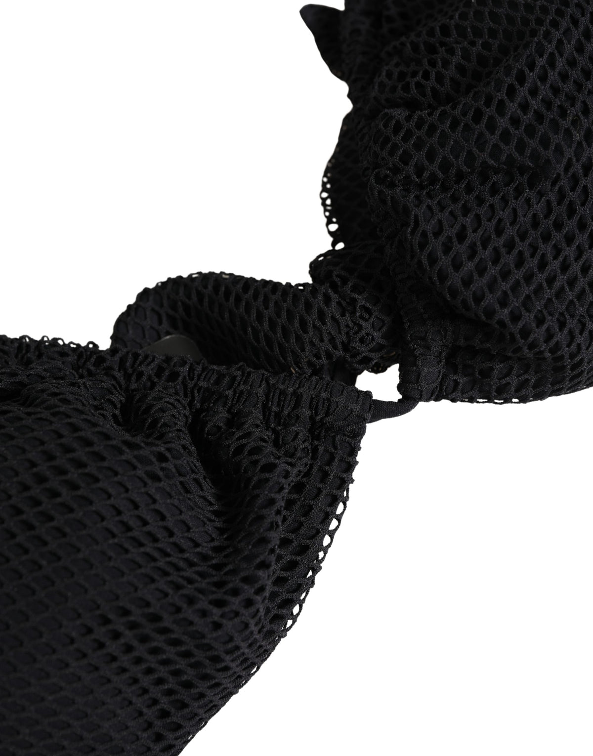 Dolce & Gabbana Women's Stretch Nylon Swimwear Top - Black