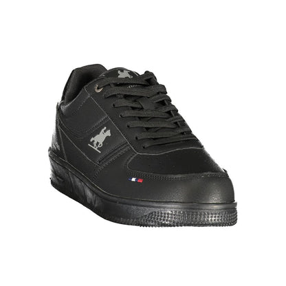 U.S. Grand Polo Black Polyurethane Men's Sneaker