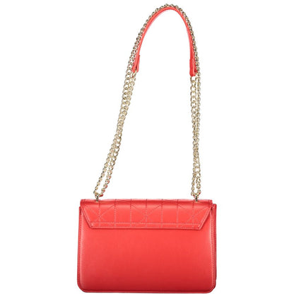 Mario Valentino Red Polyethylene Handbag