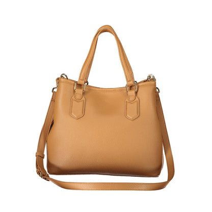 Mario Valentino Brown Polyethylene Handbag