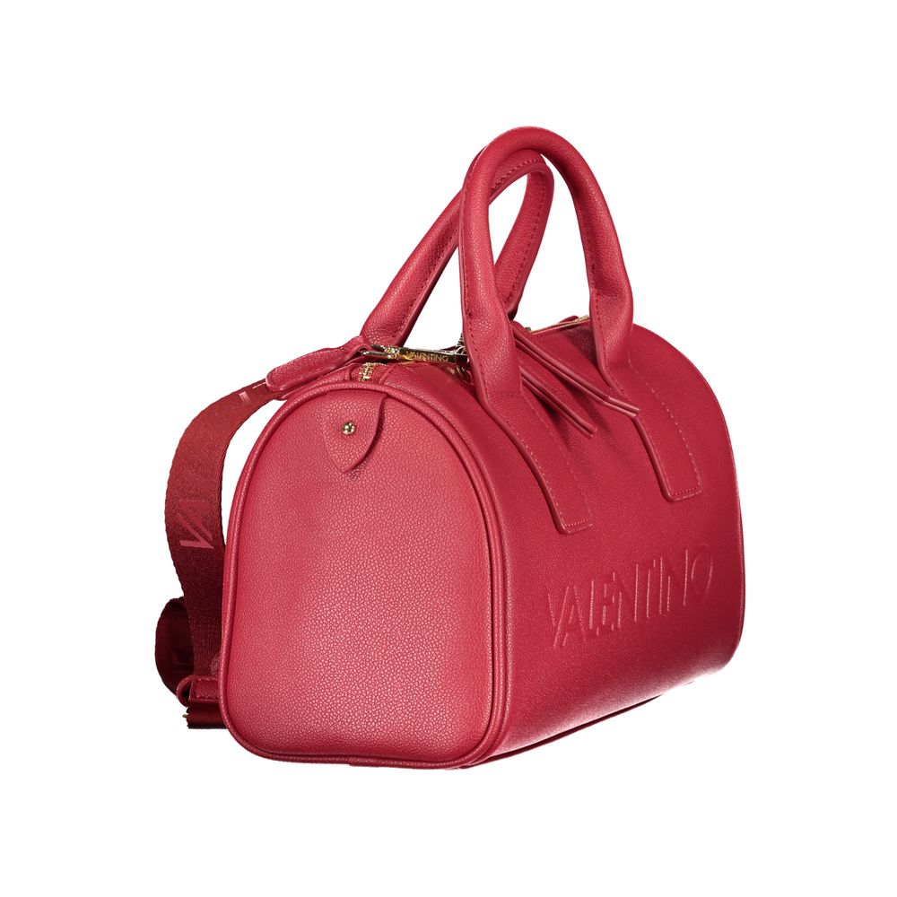 Mario Valentino Red Polyethylene Handbag