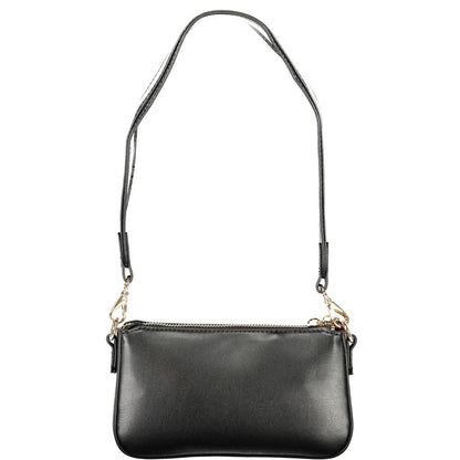 Mario Valentino Black Polyethylene Handbag