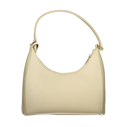 Mario Valentino Beige Polyethylene Handbag