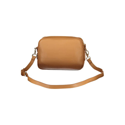 Mario Valentino Brown Polyethylene Handbag