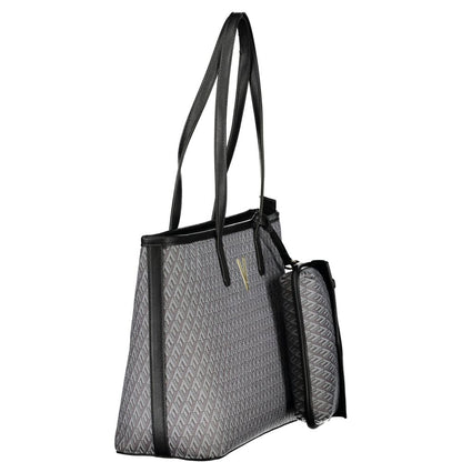 Mario Valentino Black Polyethylene Handbag