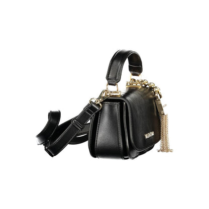 Mario Valentino Black Polyethylene Handbag