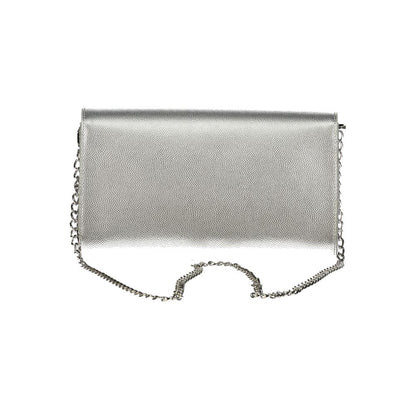 Mario Valentino Gray Polyethylene Handbag