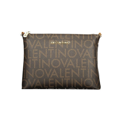 Mario Valentino Brown Polyethylene Handbag