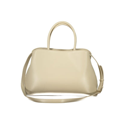 Mario Valentino Beige Polyethylene Handbag