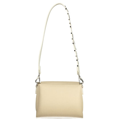 Mario Valentino Beige Polyethylene Handbag