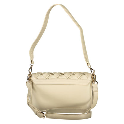 Mario Valentino Beige Polyethylene Handbag