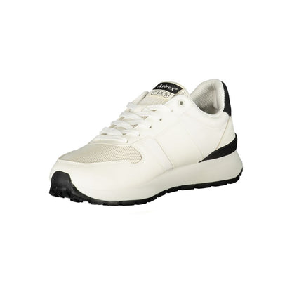 Avirex White Polyurethane Men's Sneaker