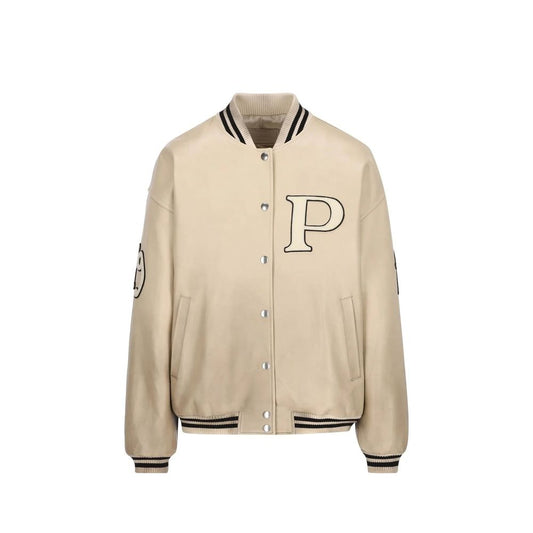 Prada Beige Calfskin Bomber