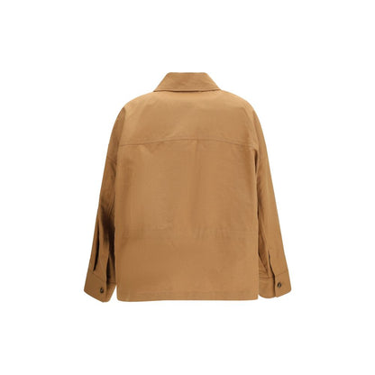 Max Mara Brown Cotton Coat