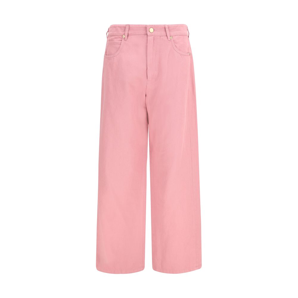 S Max Mara Multicolor Cotton Casual Pants