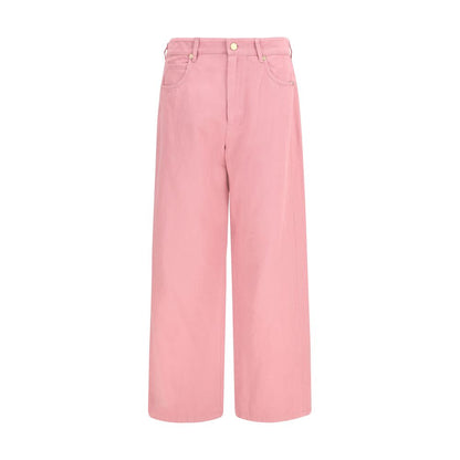 S Max Mara Multicolor Cotton Casual Pants