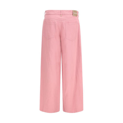 S Max Mara Multicolor Cotton Casual Pants