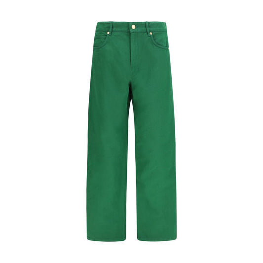 'S Max Mara Bicolor Cotton Casual Pants